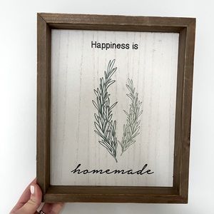 “Happiness is Homemade” Modern Farmhouse Wallhanging